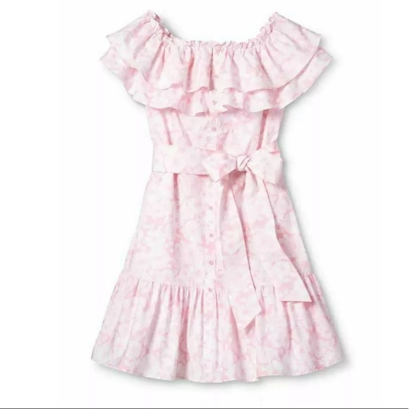 Pink Floral Lisa Marie Fernandez Target OTS Dress - Picture 3 of 7